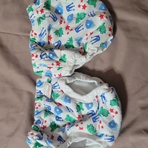 Organic cotton training pants, potty trainers. SET